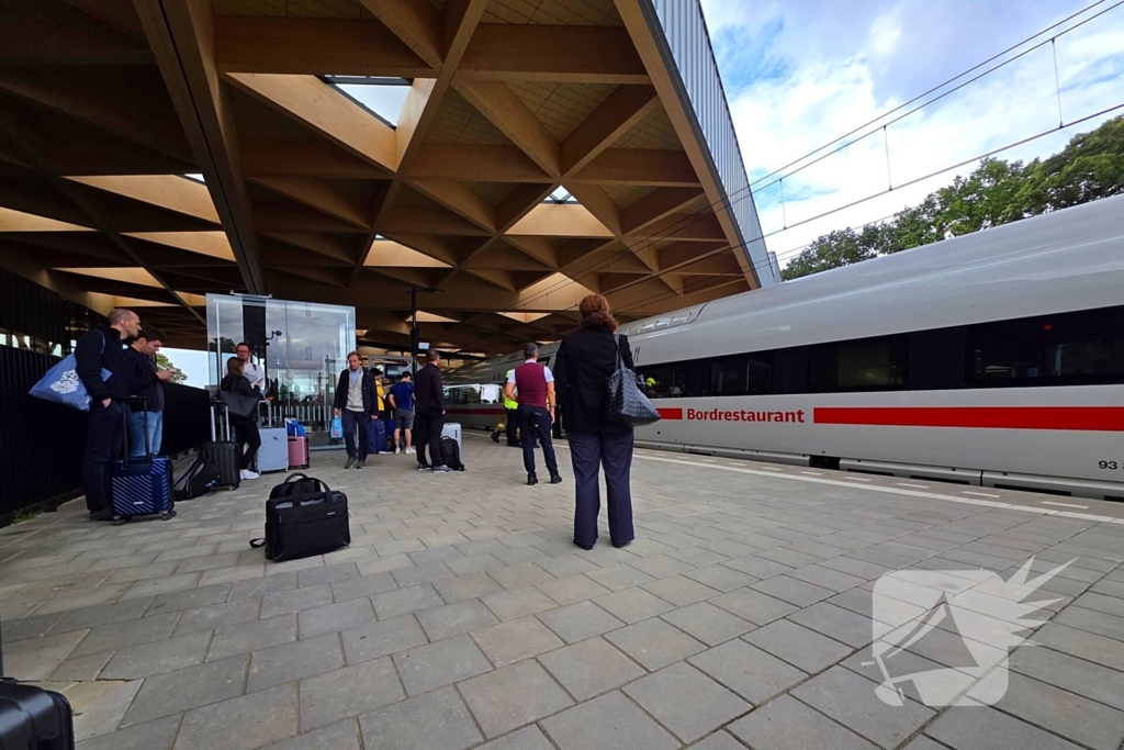 Rookontwikkeling in trein