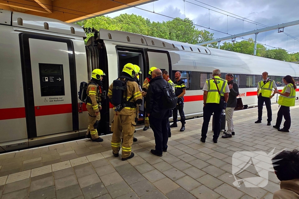 Rookontwikkeling in trein