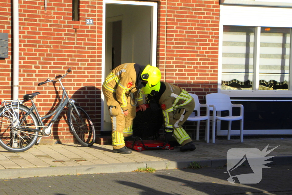 Woningbrand door vergeten pannetje