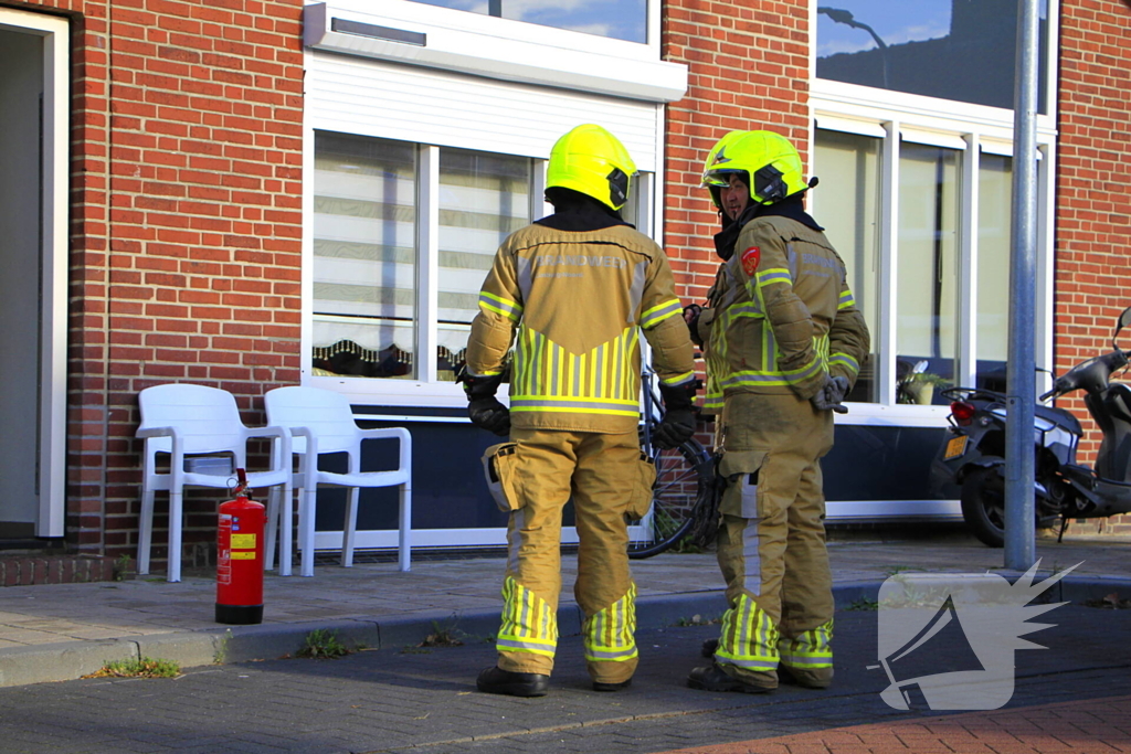 Woningbrand door vergeten pannetje
