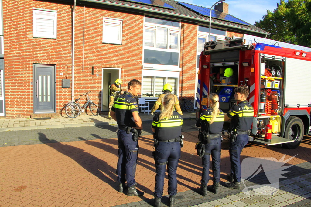 Woningbrand door vergeten pannetje