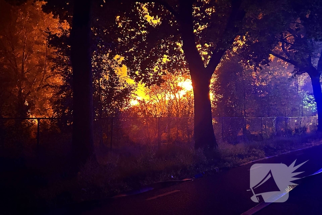 Grote nachtelijke brand