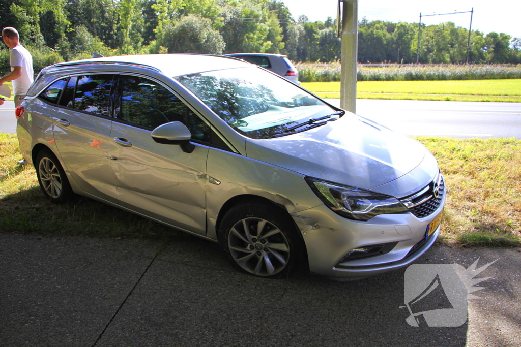 aanrijding leidt tot forse schade