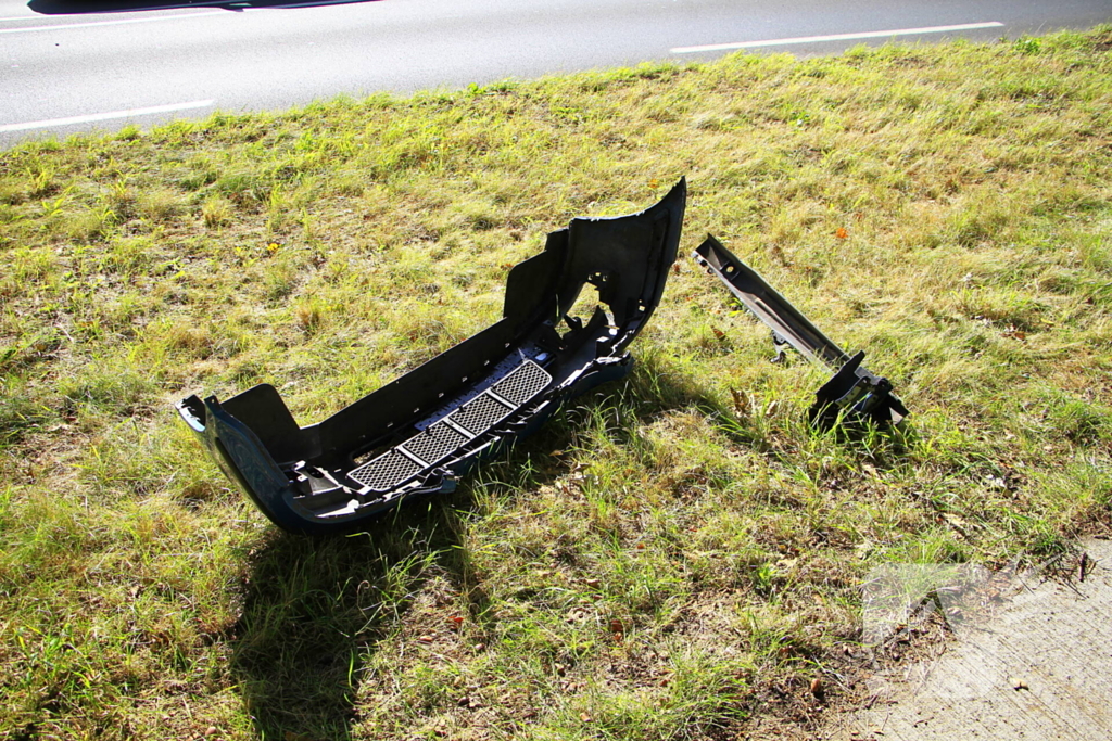 aanrijding leidt tot forse schade