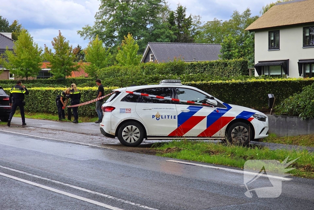 Botsing tussen bestelbus en scooter
