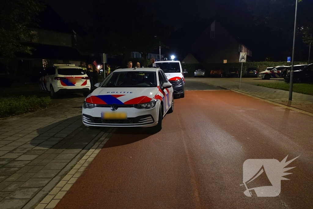 Politiehelikopter ingezet bij onrust in wijk
