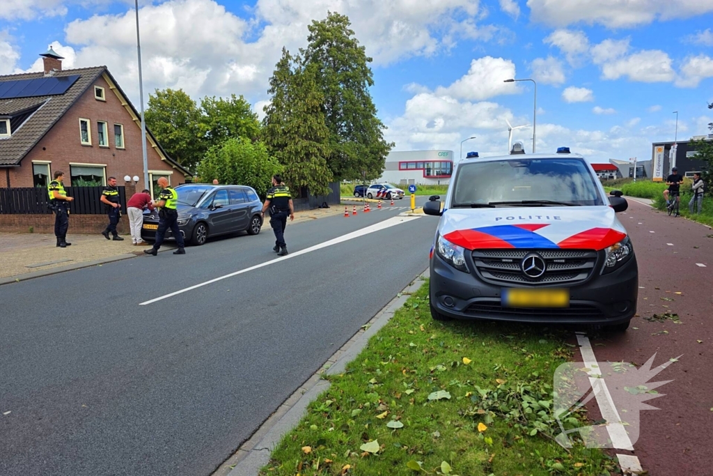 Fatbiker gewond na aanrijding met auto