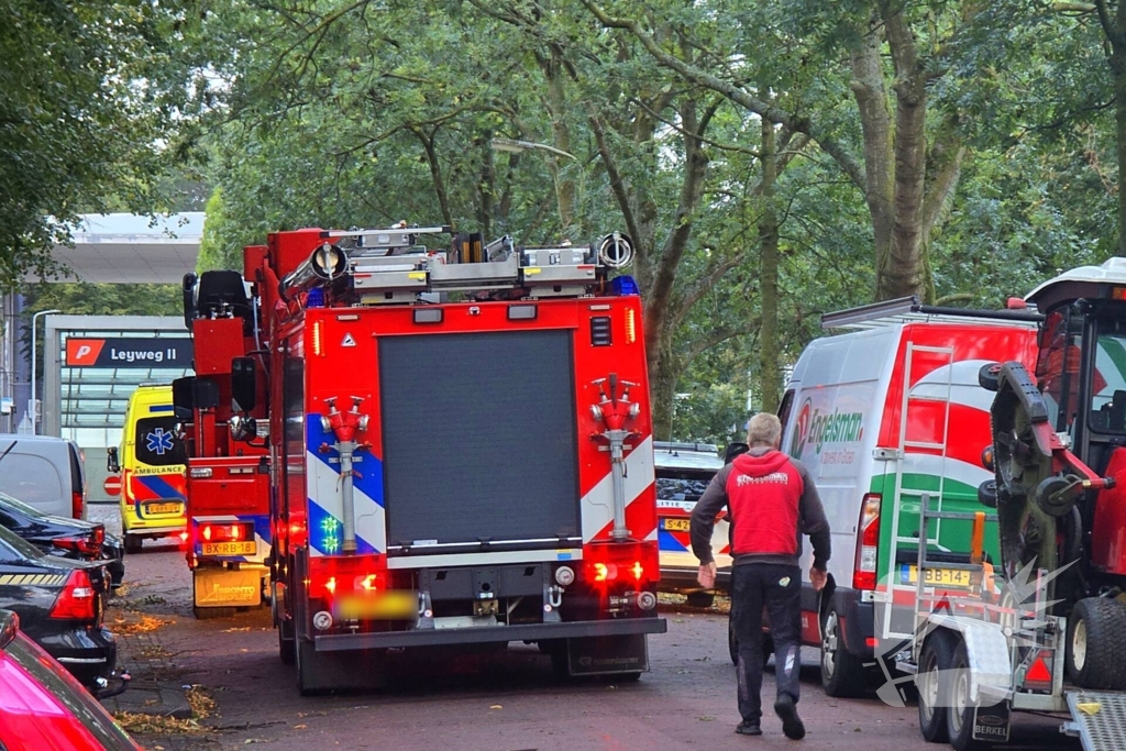 Traumahelikopter ingezet voor incident