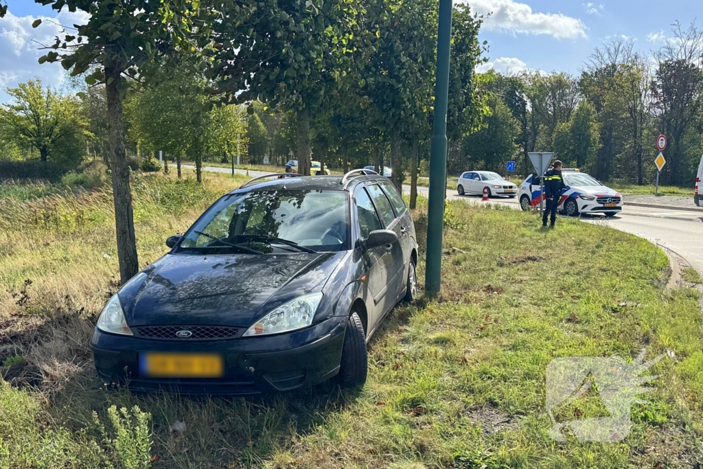 Gestolen auto ontdekt na ongeval