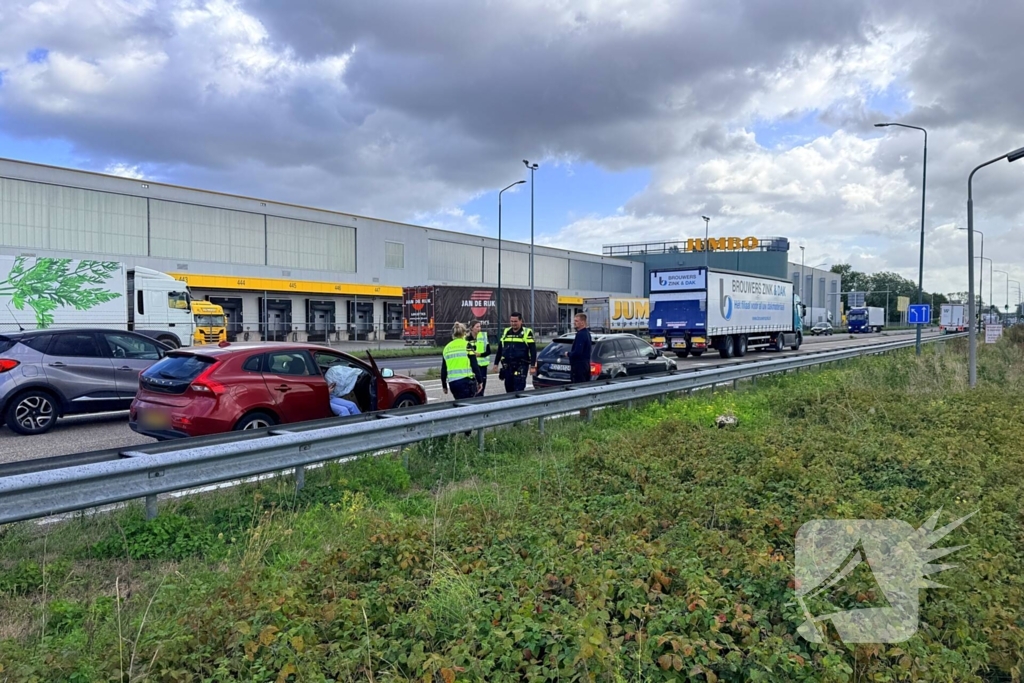 Kopstaartaanrijding met lichtgewonde
