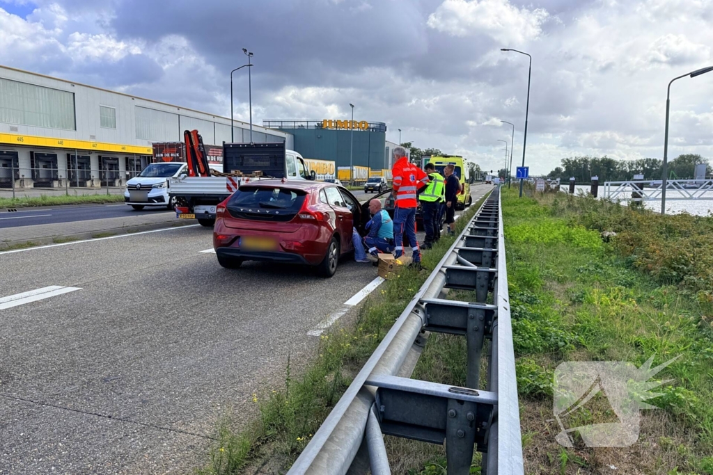 Kopstaartaanrijding met lichtgewonde