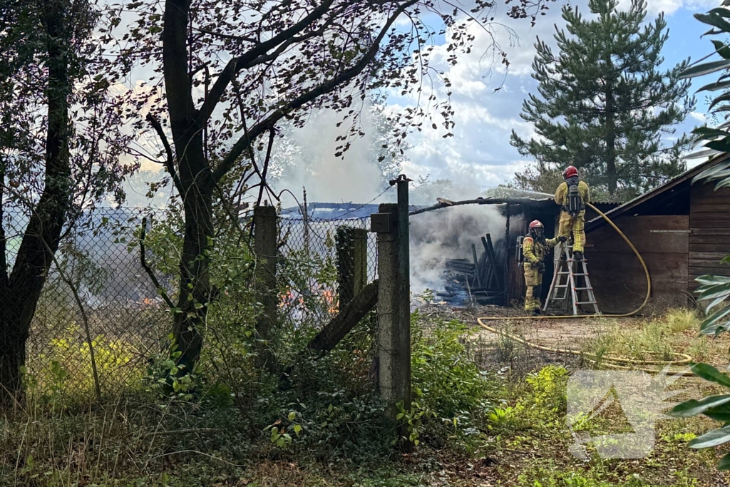 Asbestgevaar na uitslaande brand