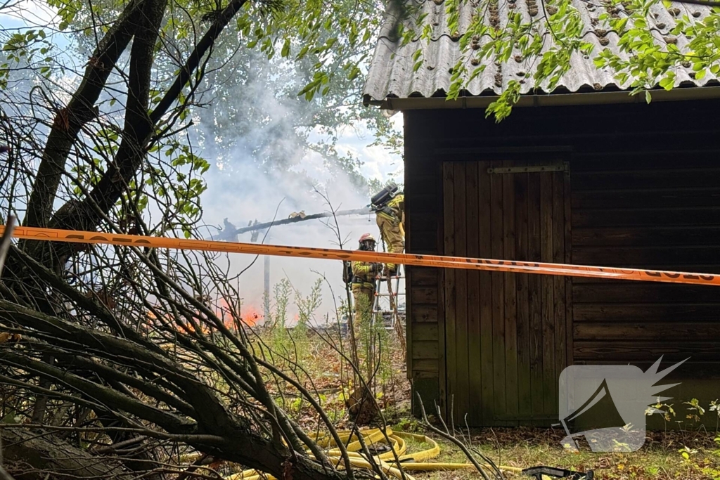 Asbestgevaar na uitslaande brand