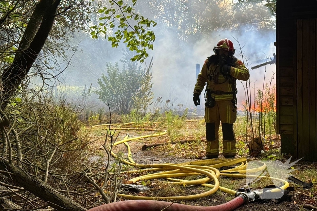 Asbestgevaar na uitslaande brand