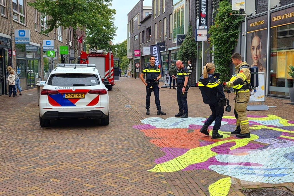 Rookontwikkeling in sportwinkel zorgt voor inzet brandweer