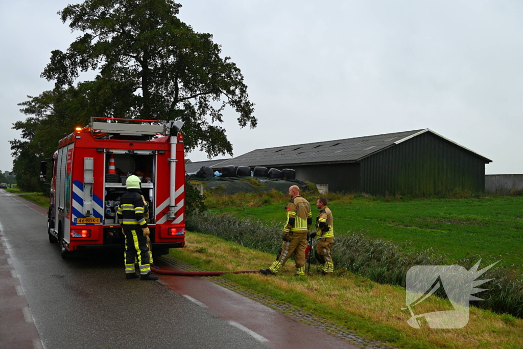 Brand bij agrarisch bedrijf