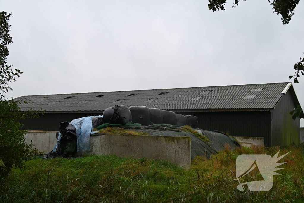 Brand bij agrarisch bedrijf