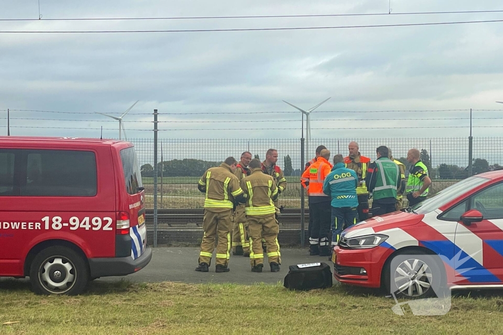 Rook onder trein veroorzaakt opschudding