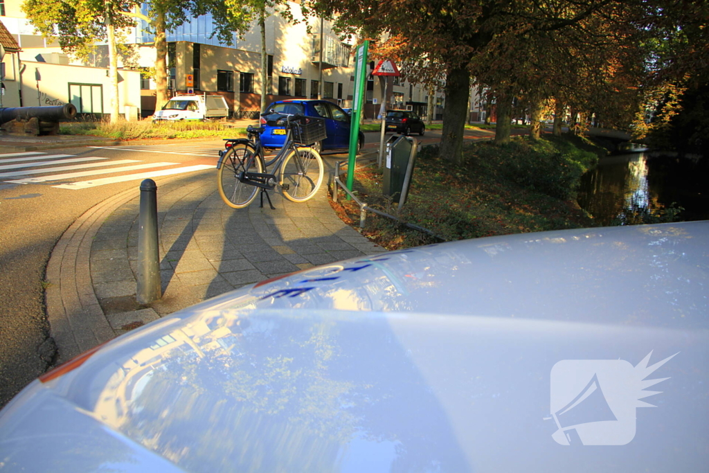Fietser gewond bij aanrijding met auto