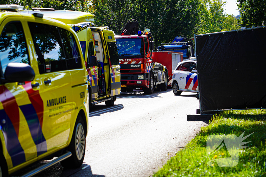 Fietser overlijdt na aanrijding