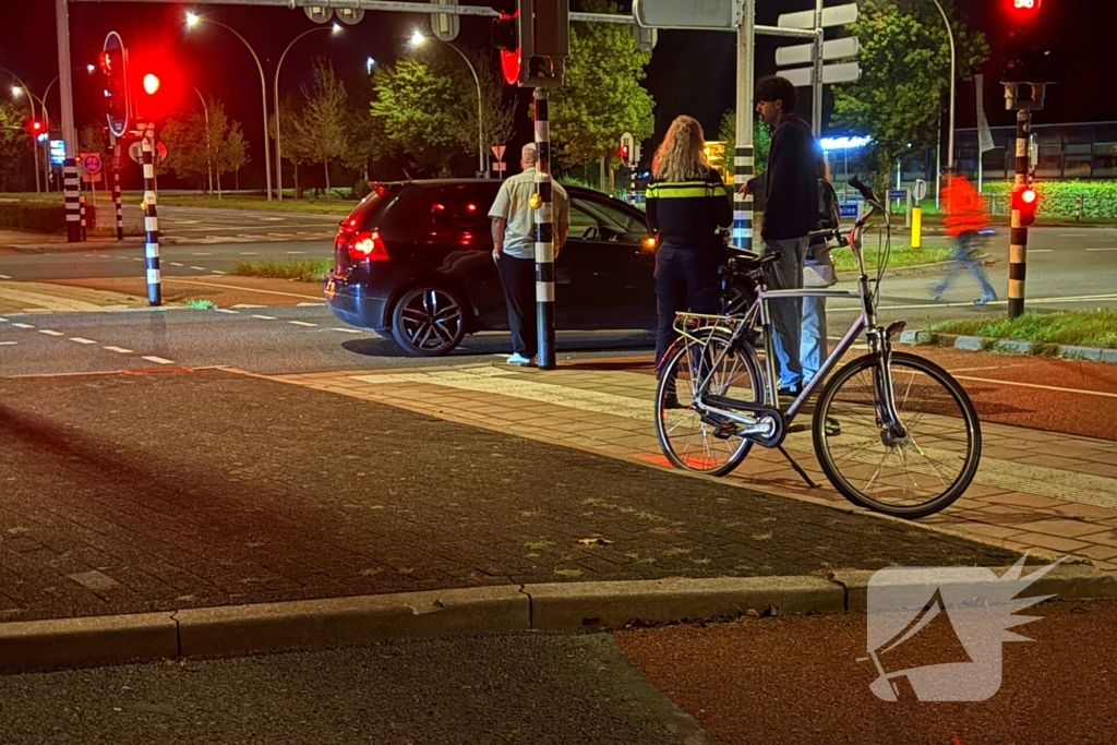 Rood licht genegeerd bij kruising