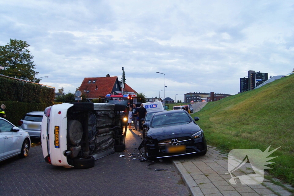 Automobilist onder invloed veroorzaakt ongeval