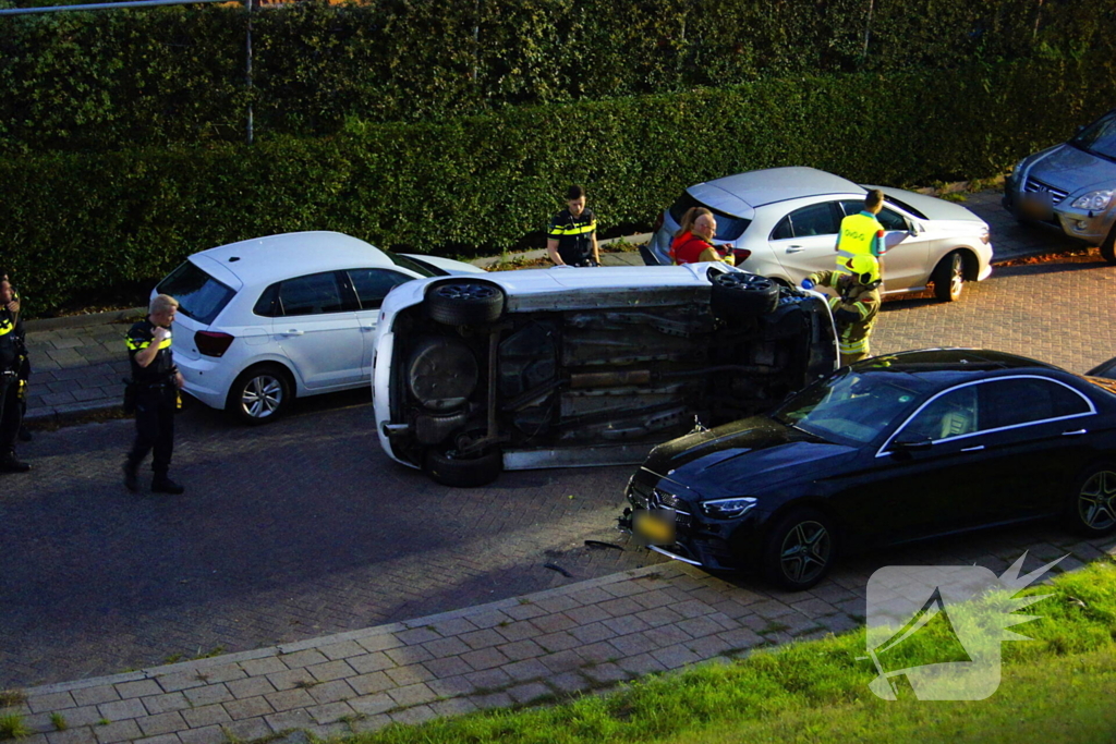 Automobilist onder invloed veroorzaakt ongeval