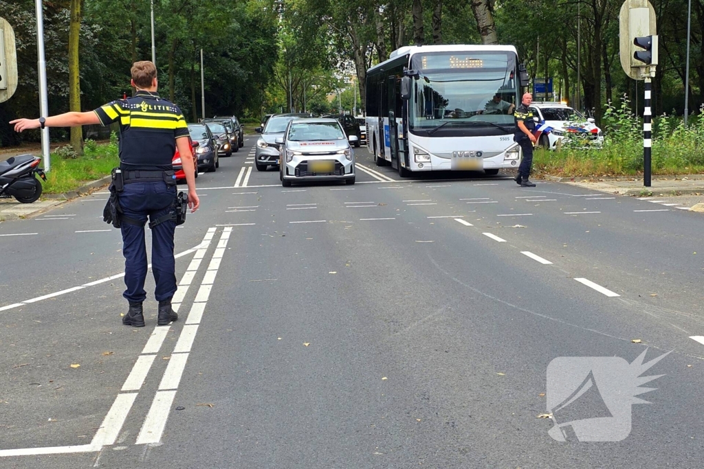 Motorrijder gewond door uitwijkmanoeuvre