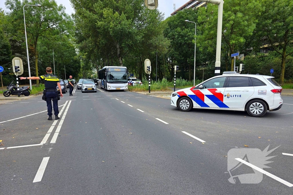 Motorrijder gewond door uitwijkmanoeuvre
