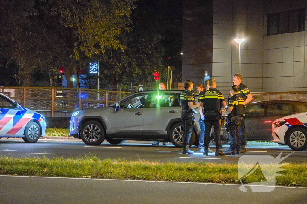 Gestolen auto onderschept in actie