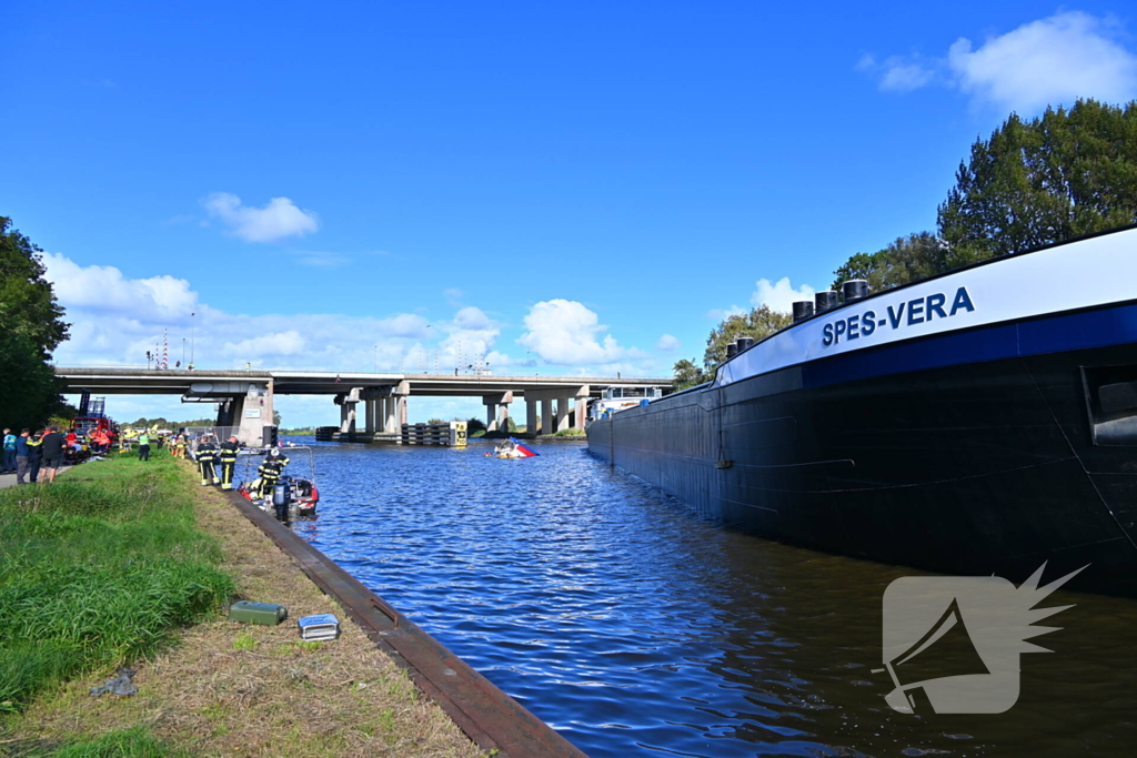 Grote inzet hulpdiensten bij scheepsongeval