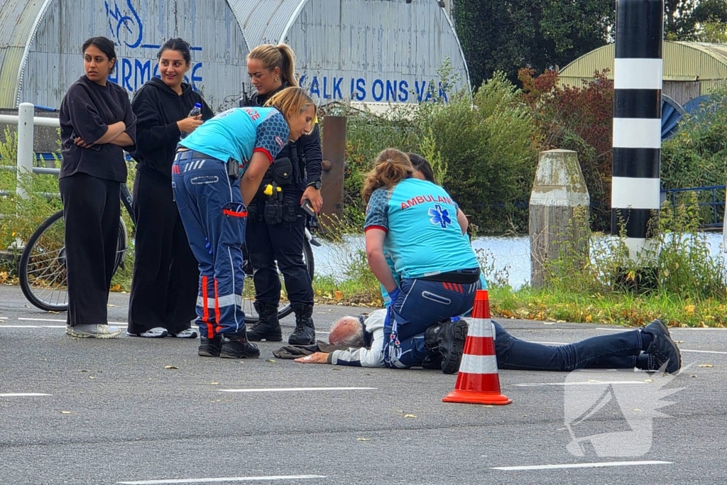 Fietser gewond bij aanrijding met auto