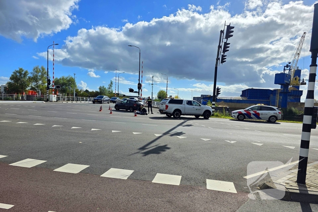 Fietser gewond bij aanrijding met auto