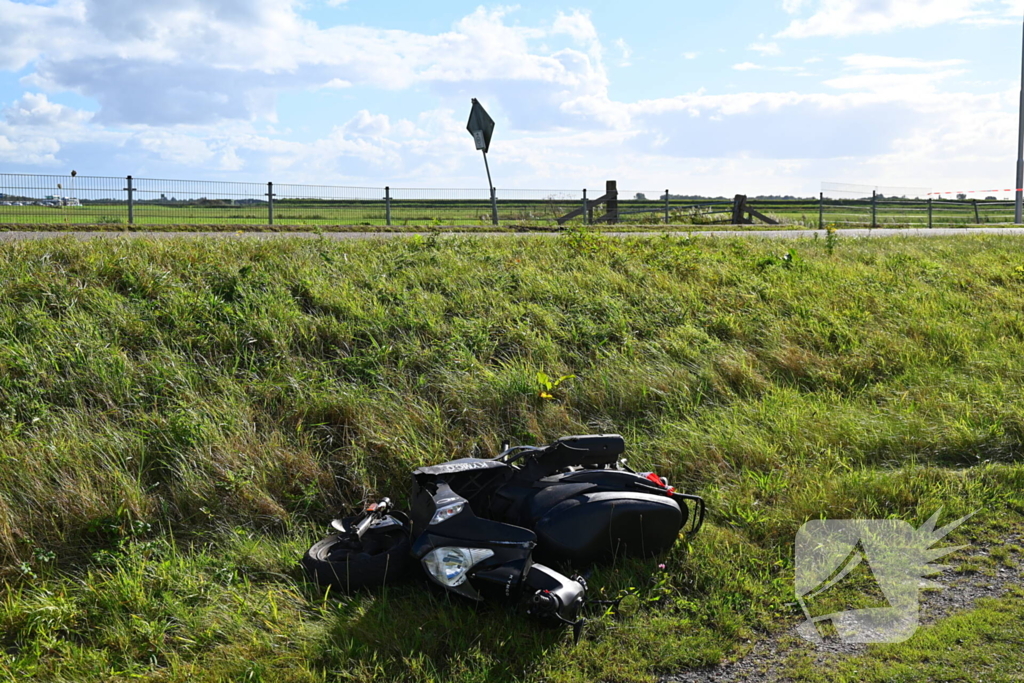 Scooterrijder gewond bij aanrijding