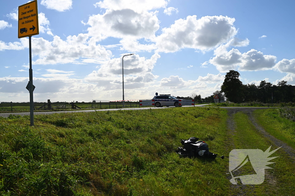 Scooterrijder gewond bij aanrijding