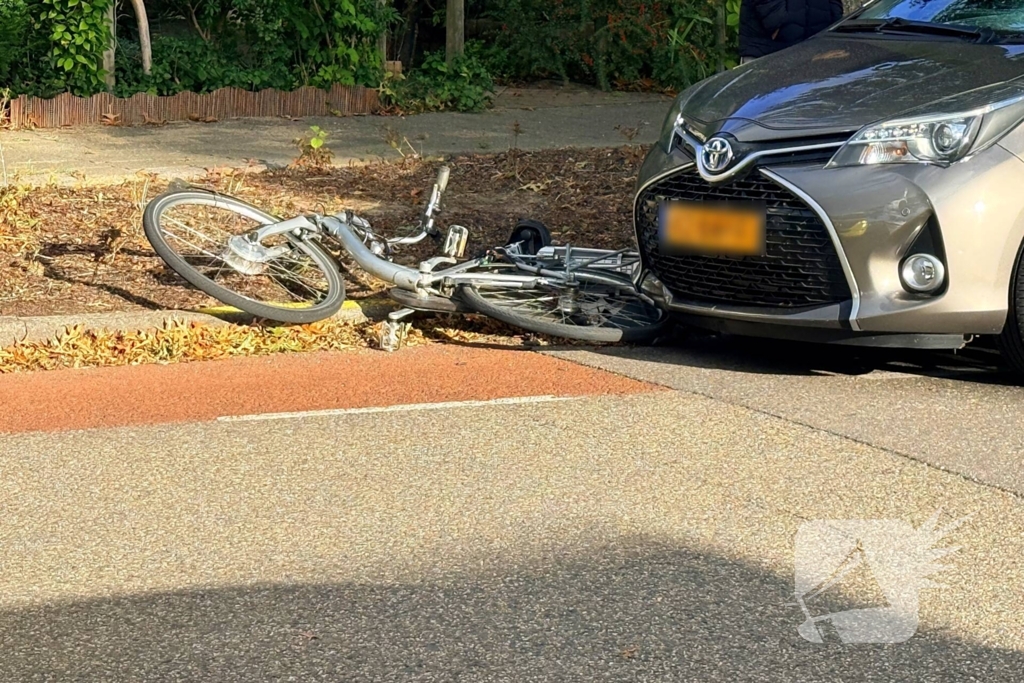 Fietser gewond bij aanrijding