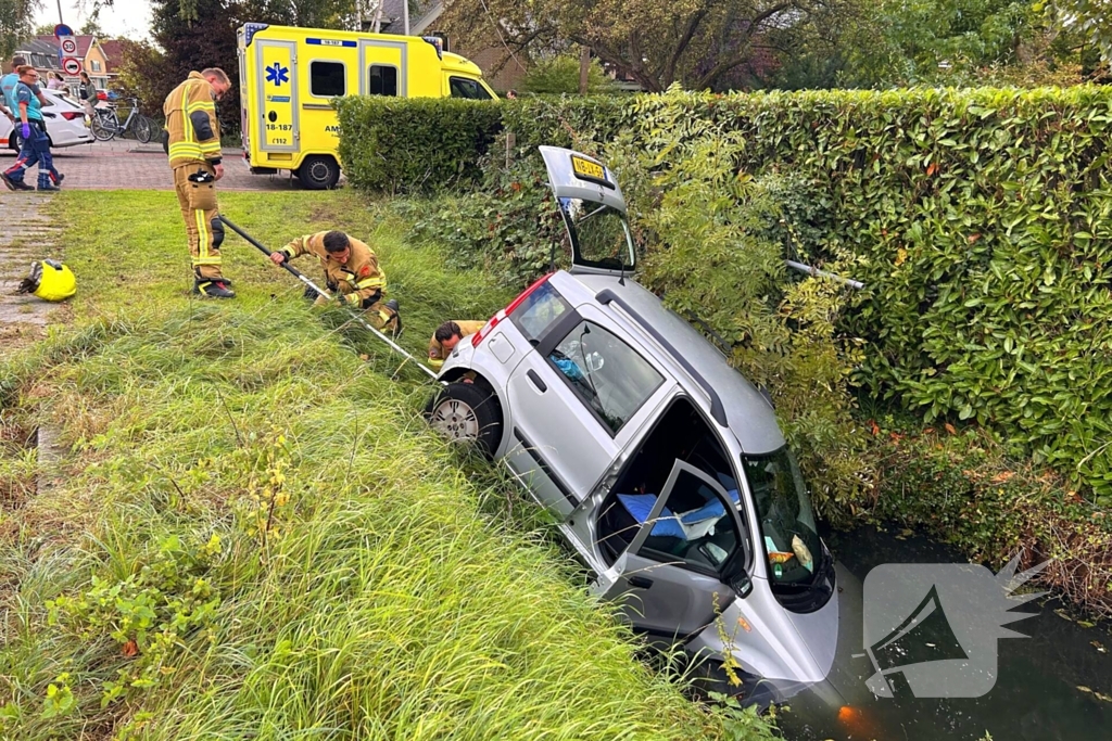Snelle interventie na voertuig in water