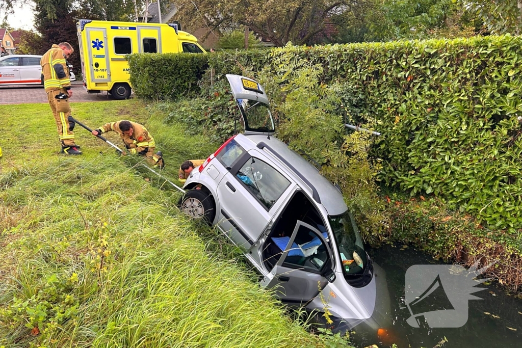 Snelle interventie na voertuig in water