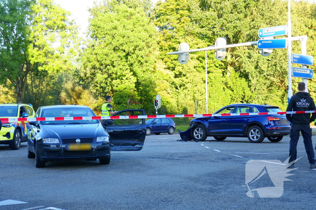 Gewonden na ongeval met beknelling