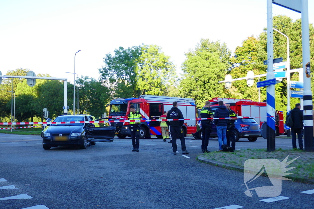 Gewonden na ongeval met beknelling