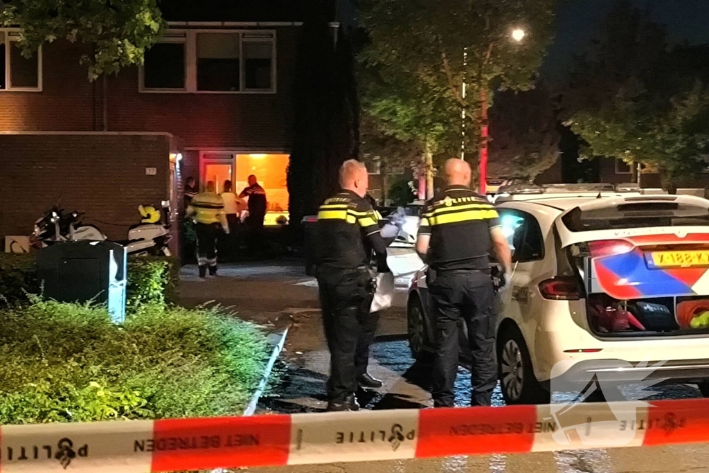 Politiebegeleiding na steekincident