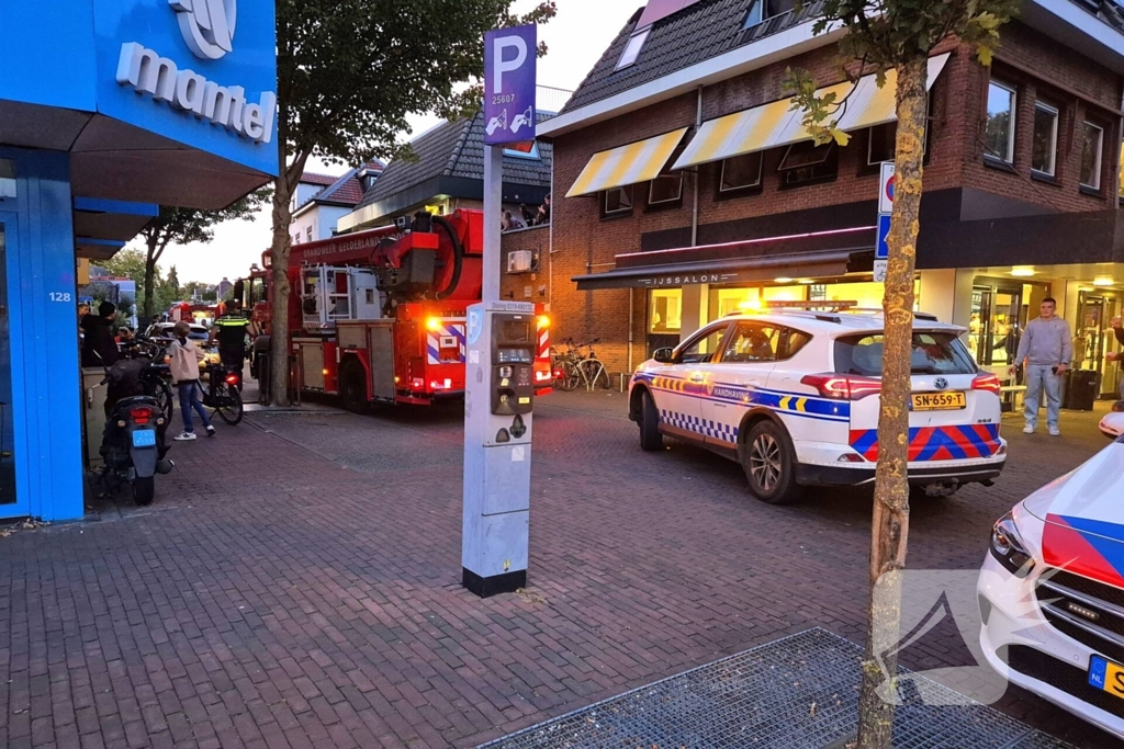 Brand in woning snel onder controle