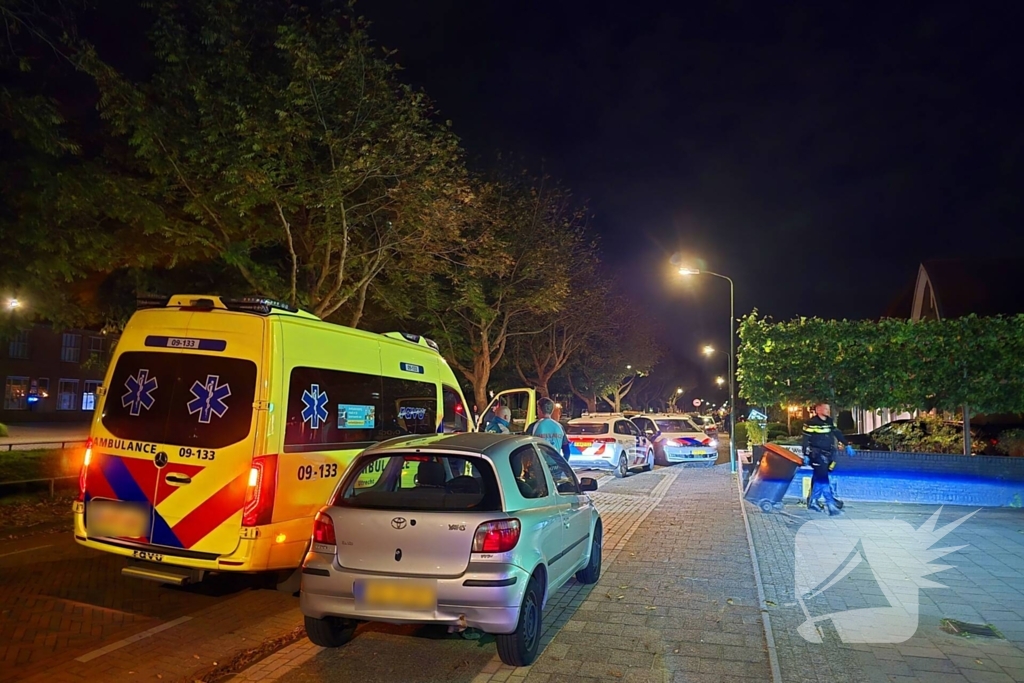 Traumahelikopter opgeroepen na steekpartij