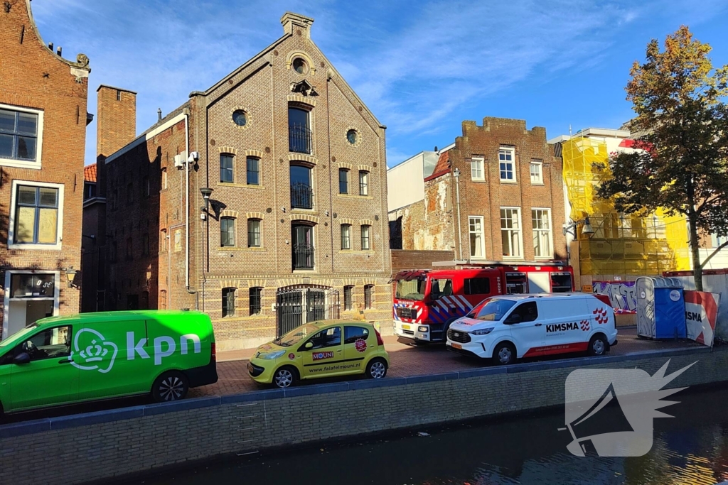 Brandweer doet onderzoek naar gaslekkage