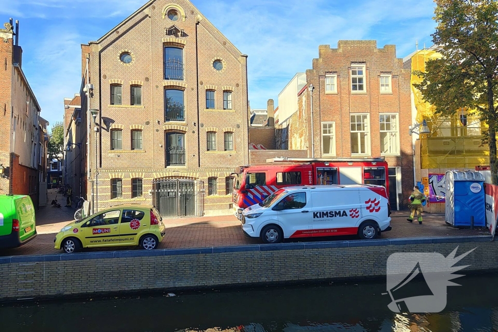 Brandweer doet onderzoek naar gaslekkage