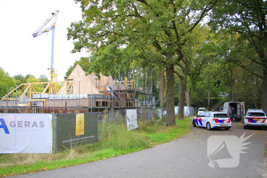 Persoon gewond bij ongeval tijdens bouwwerkzaamheden