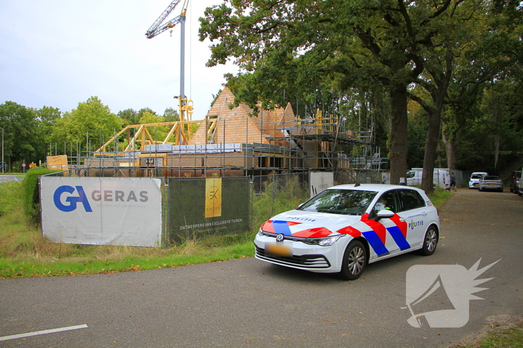 Persoon gewond bij ongeval tijdens bouwwerkzaamheden