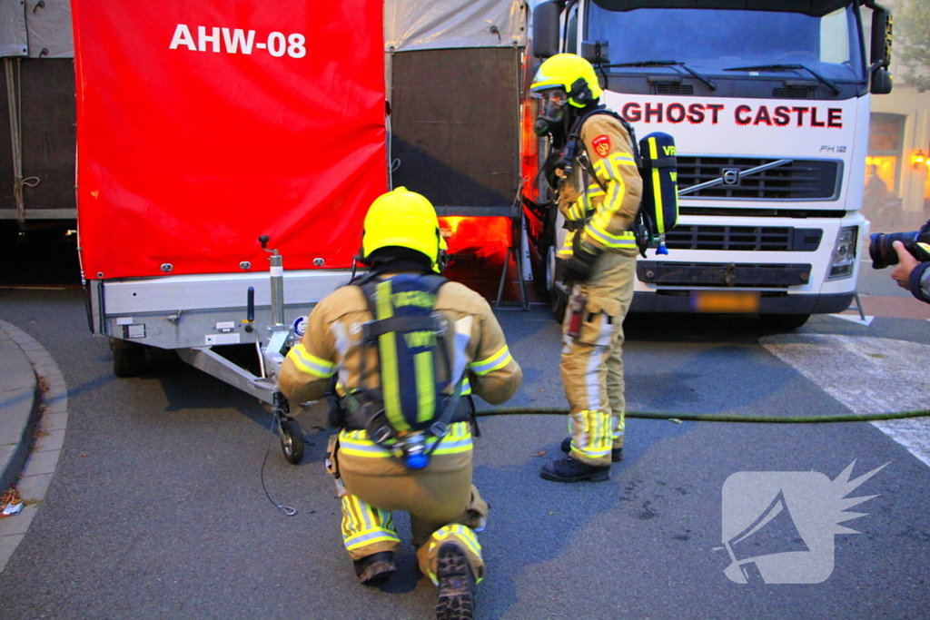 Jaarlijkse oefening hulpdiensten op kermis weer succes