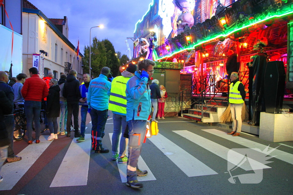 Jaarlijkse oefening hulpdiensten op kermis weer succes