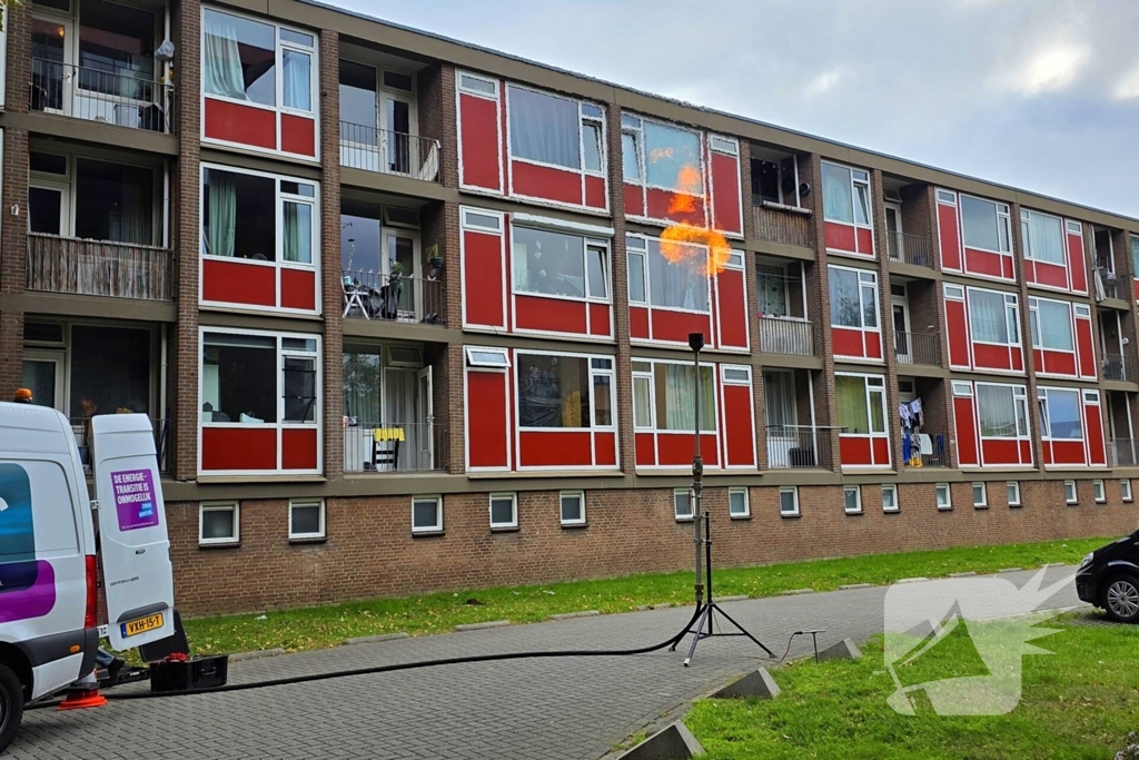 Affakkelen leidt tot inzet brandweer